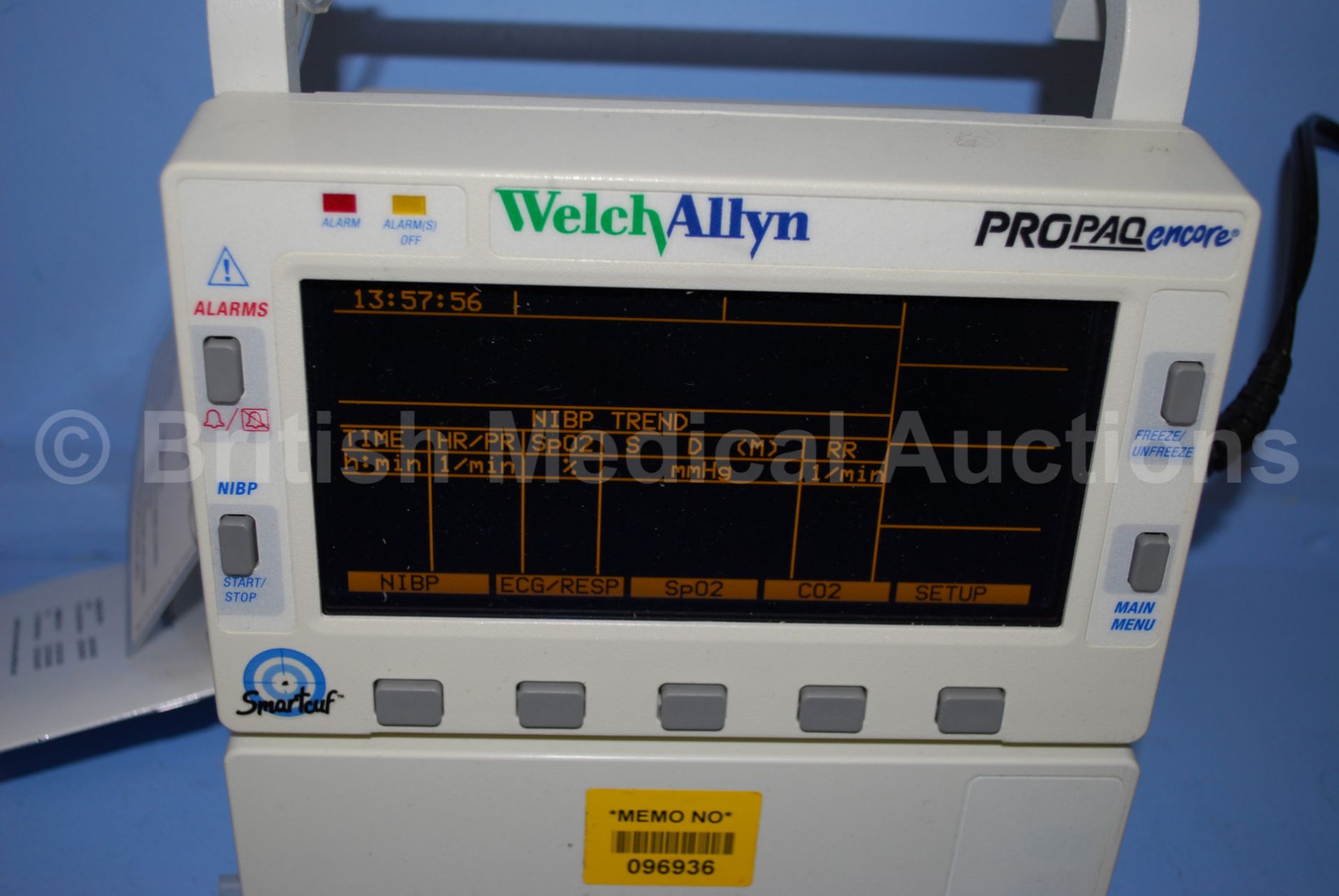 Welch Allyn ProPaq Encore Patient Monitor with SPO - Image 4 of 6