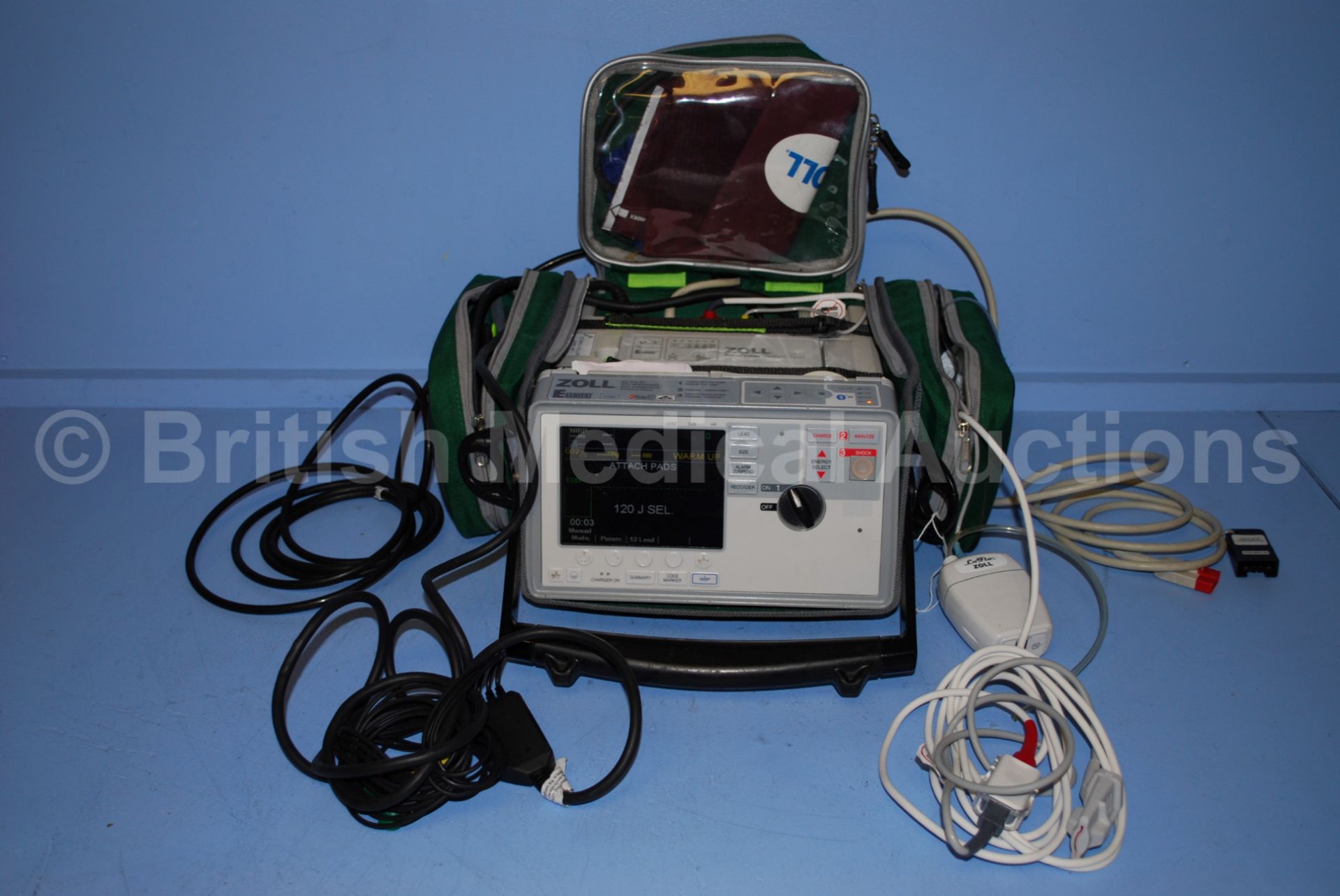 Zoll E Series Defibrillator with Bluetooth, ECG, S