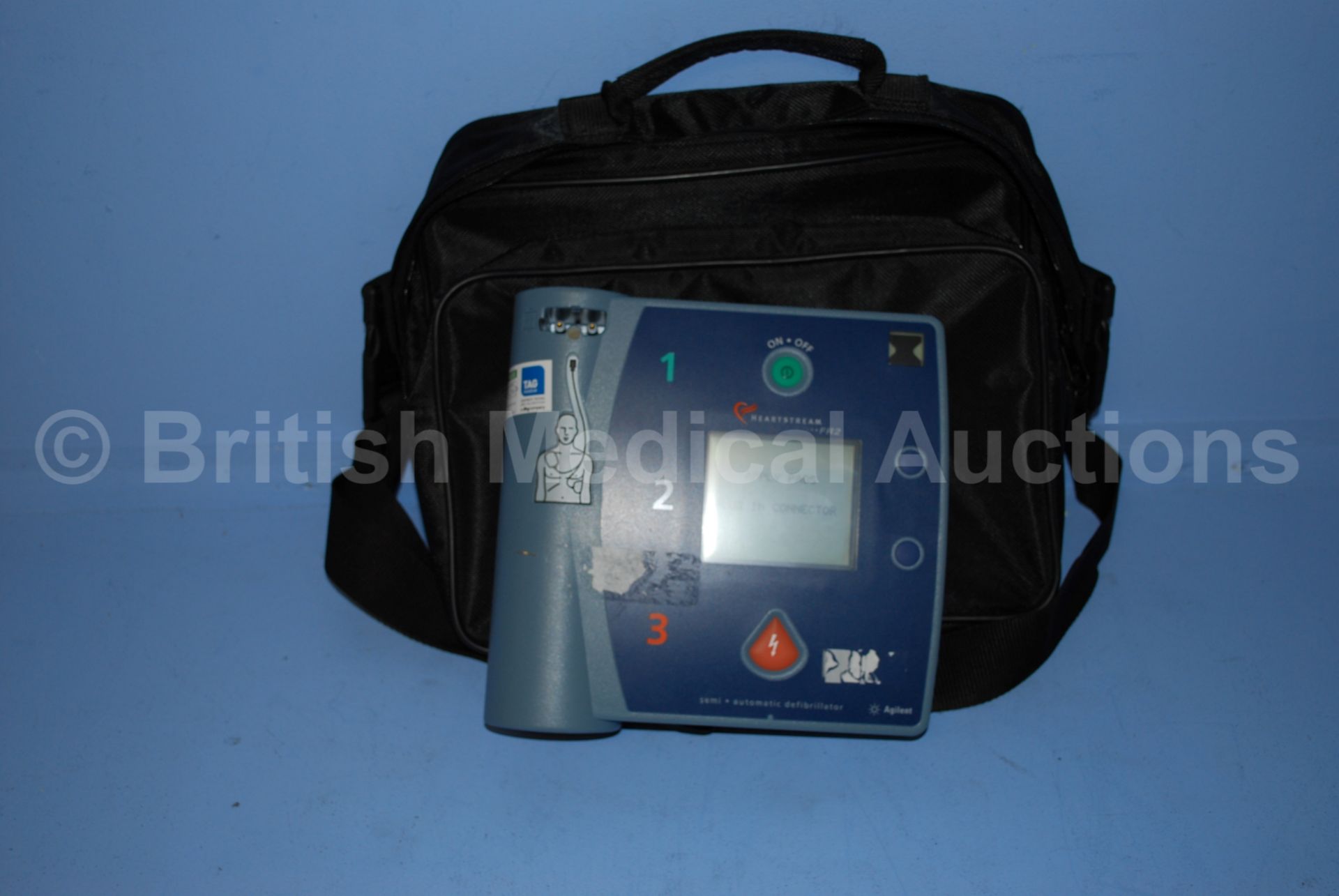 Agilent Heartstream FR2 Defibrillator in Black Cas - Image 2 of 4