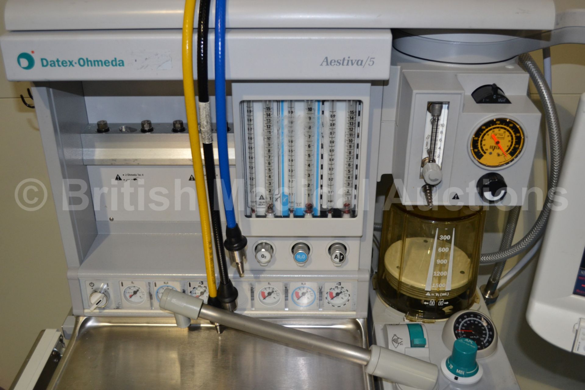 Datex Ohmeda Aestiva/5 Anaesthesia System with Aes - Image 4 of 8