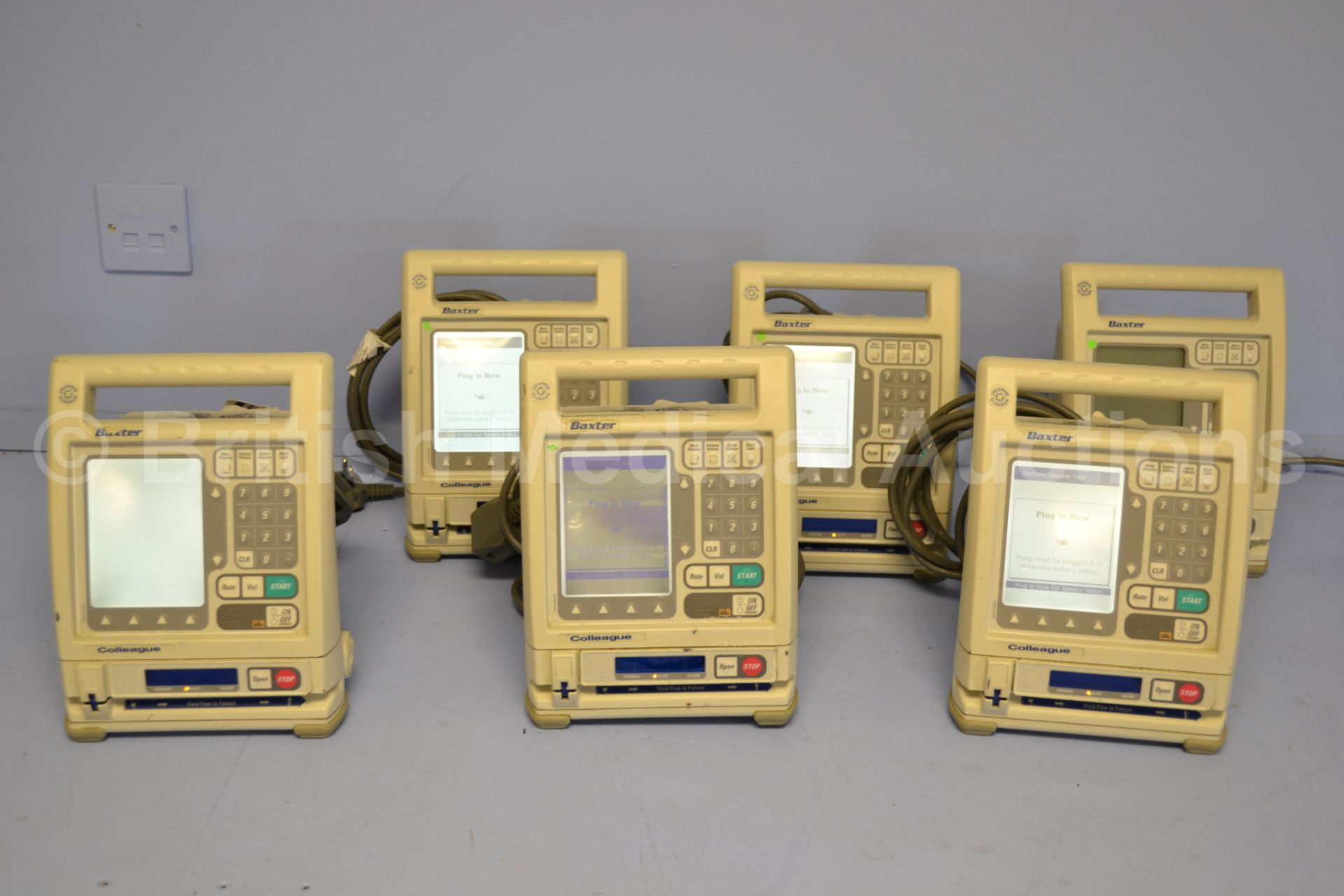 6 x Baxter Colleague Infusion Pumps - Image 2 of 4