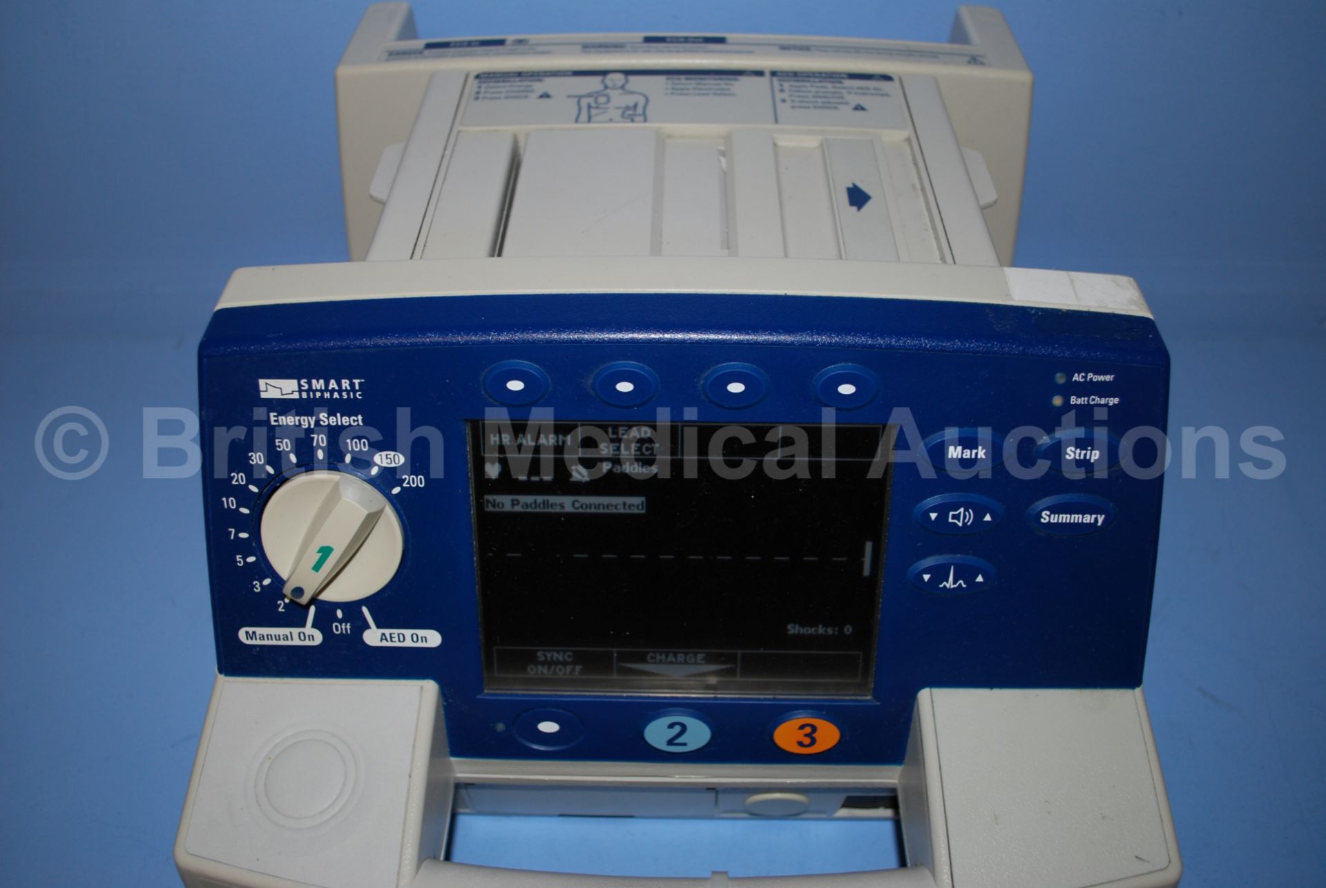 Philips Heartstart XL Smart Biphasic Defibrillator - Image 3 of 4