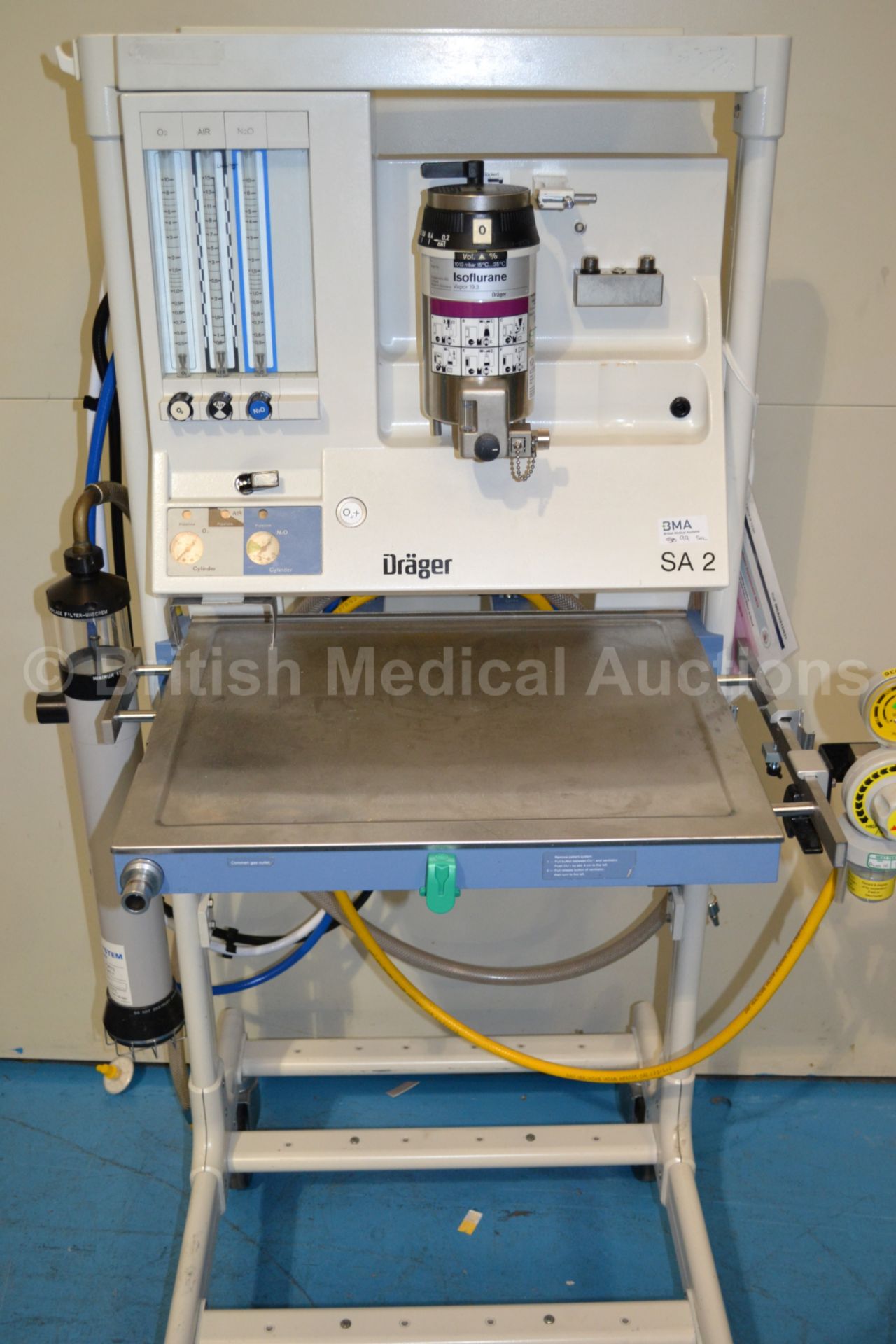 Drager SA 2 Anaesthesia System with Drager Vapor 1 - Image 3 of 4