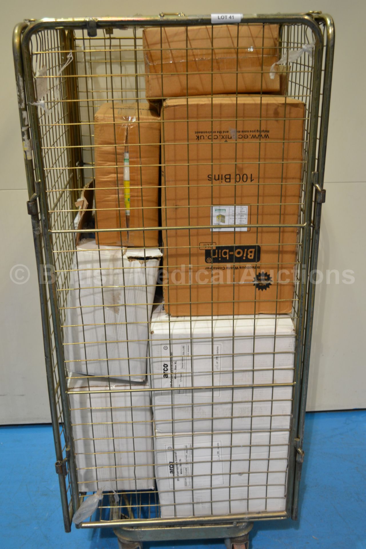 Cage of 2Ltr Bio-Bin Infectious Waste Containers a - Image 2 of 3