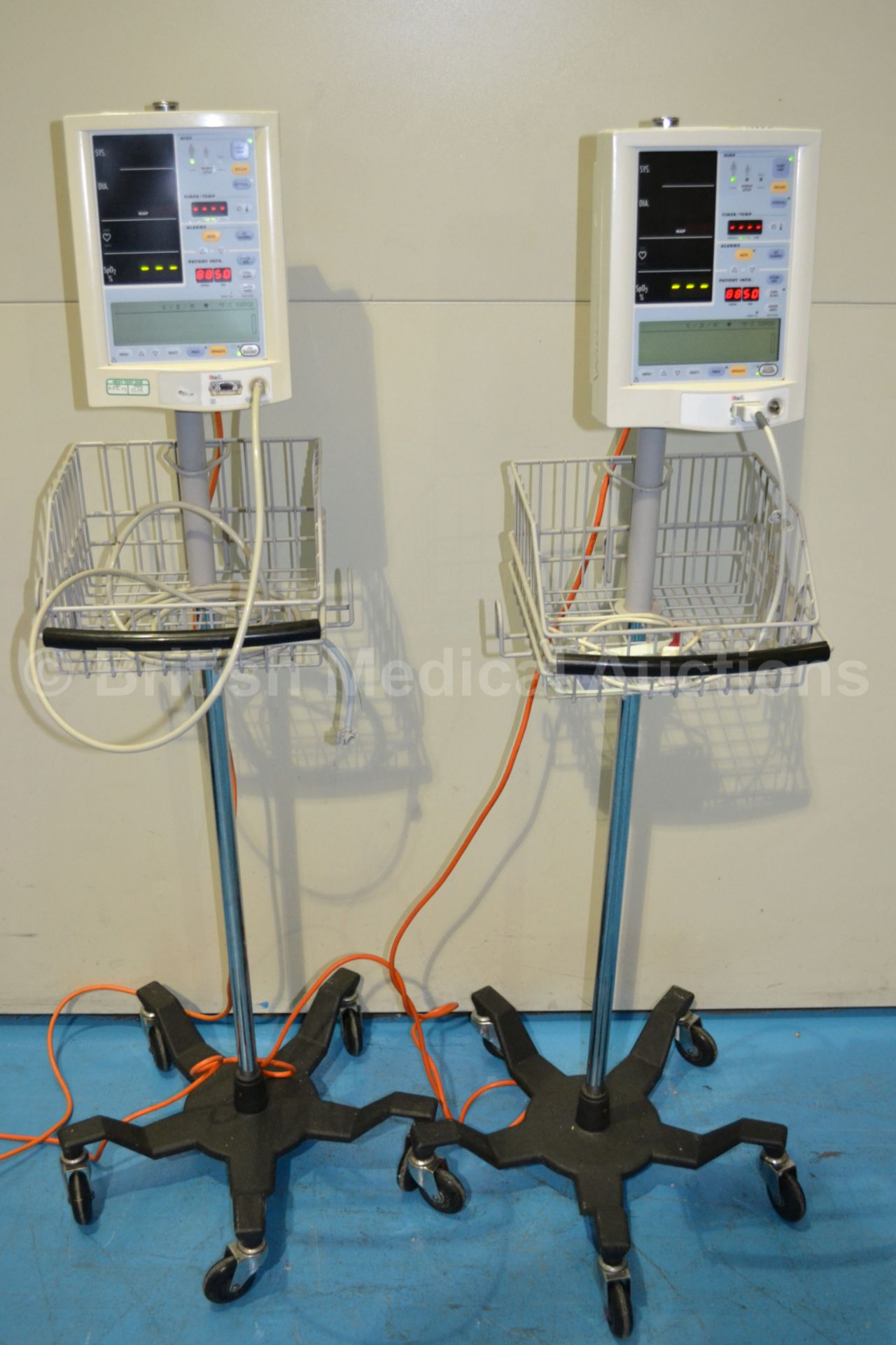 2 x Datascope Accutorr Plus Vital Signs Monitors, - Image 2 of 4