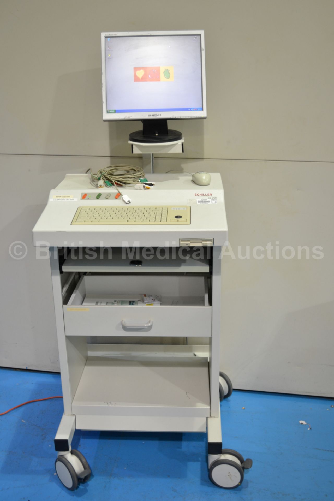Schiller CS-200 ECG Stress Test System with ECG Ca - Image 2 of 6