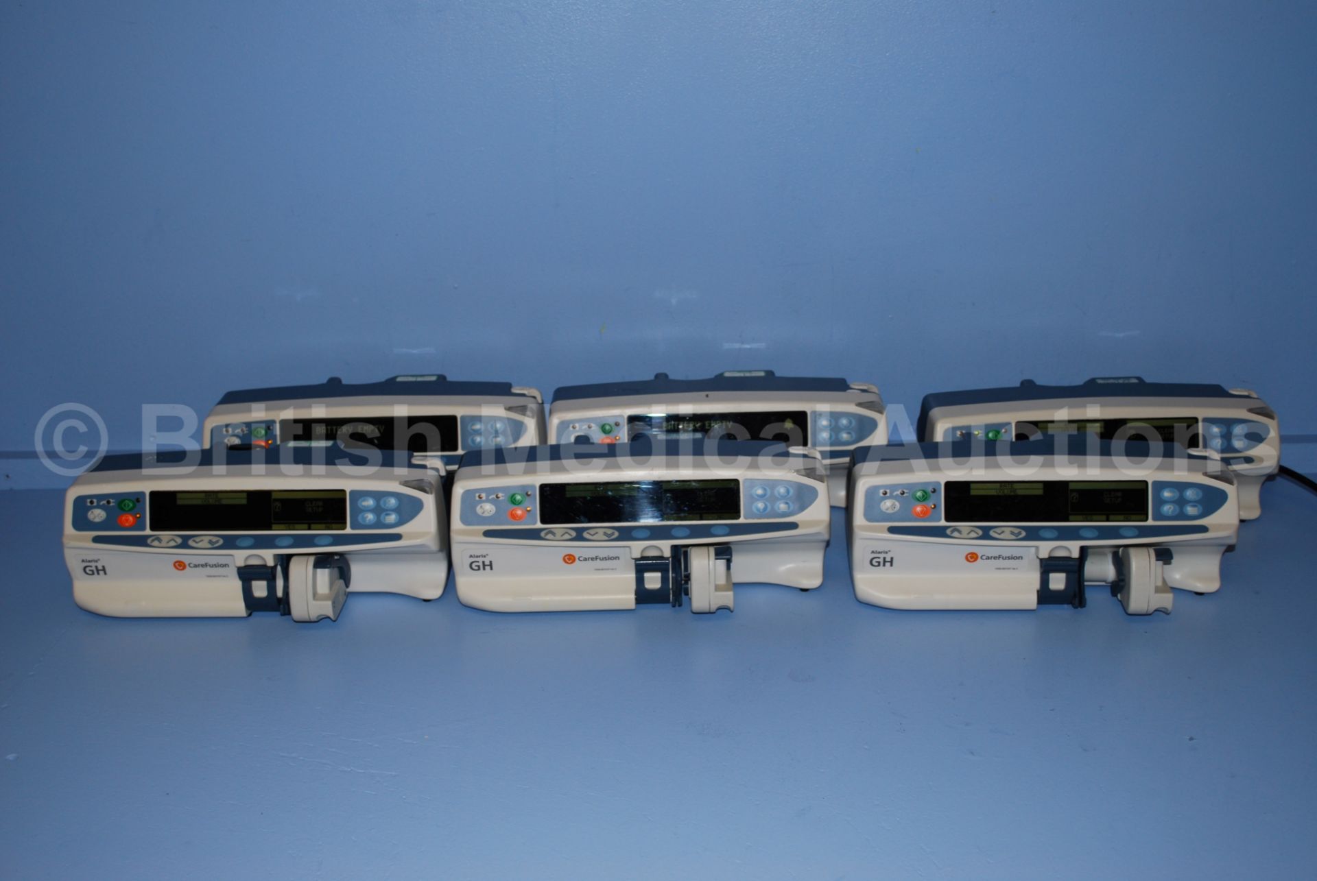 6 x Carefusion Alaris GH Syringe Pumps (All Power - Image 2 of 2