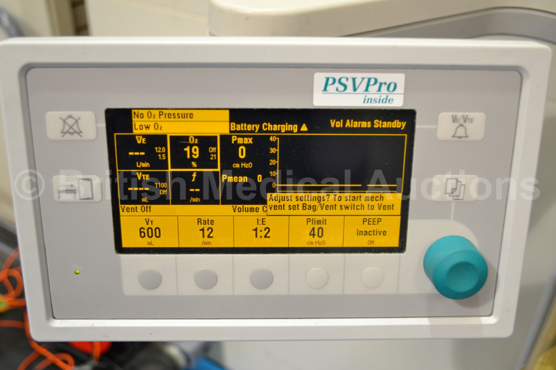 Datex Ohmeda Aestiva/5 Anaesthesia System with Aes - Image 6 of 9