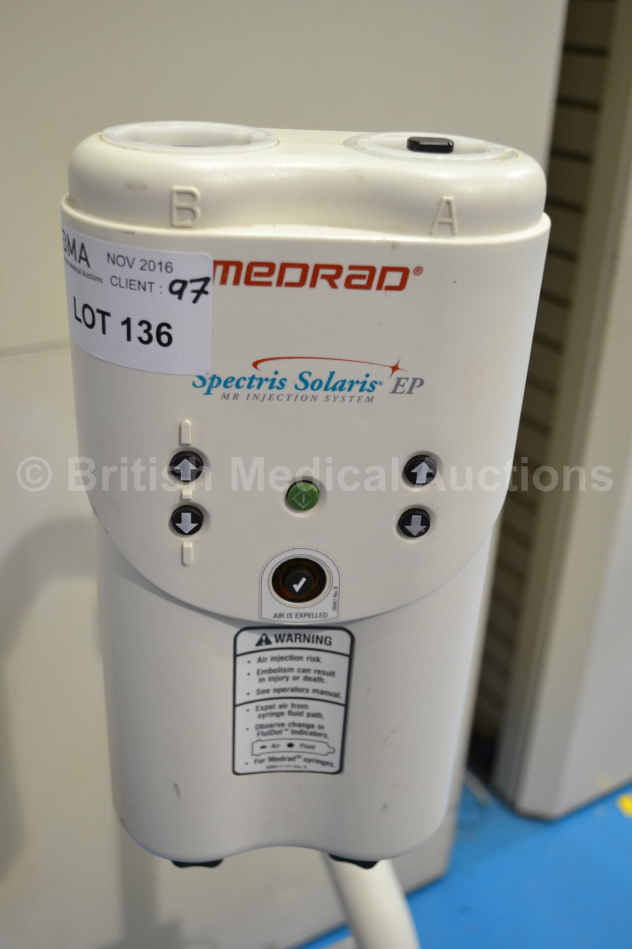 Medrad Spectris Solaris EP MR Injection System wit - Image 4 of 7