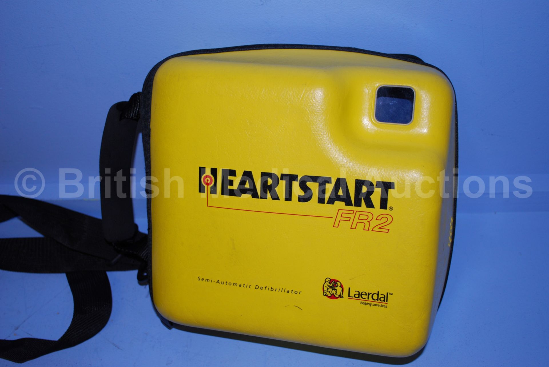 Laerdal Heartstart FR2 Defibrillator in Yellow Cas - Image 4 of 4