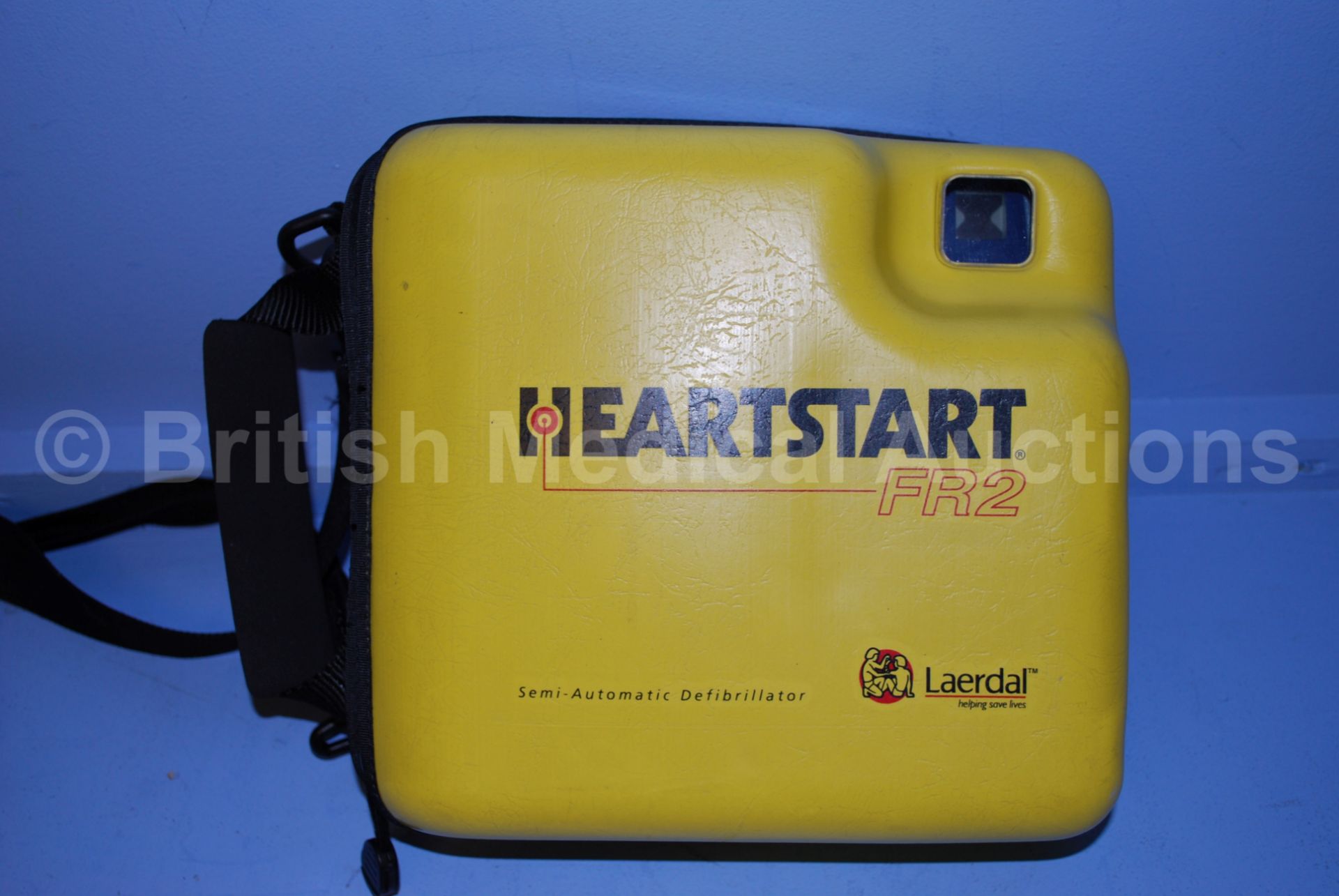 Laerdal Heartstart FR2 Defibrillator in Yellow Cas - Image 4 of 4