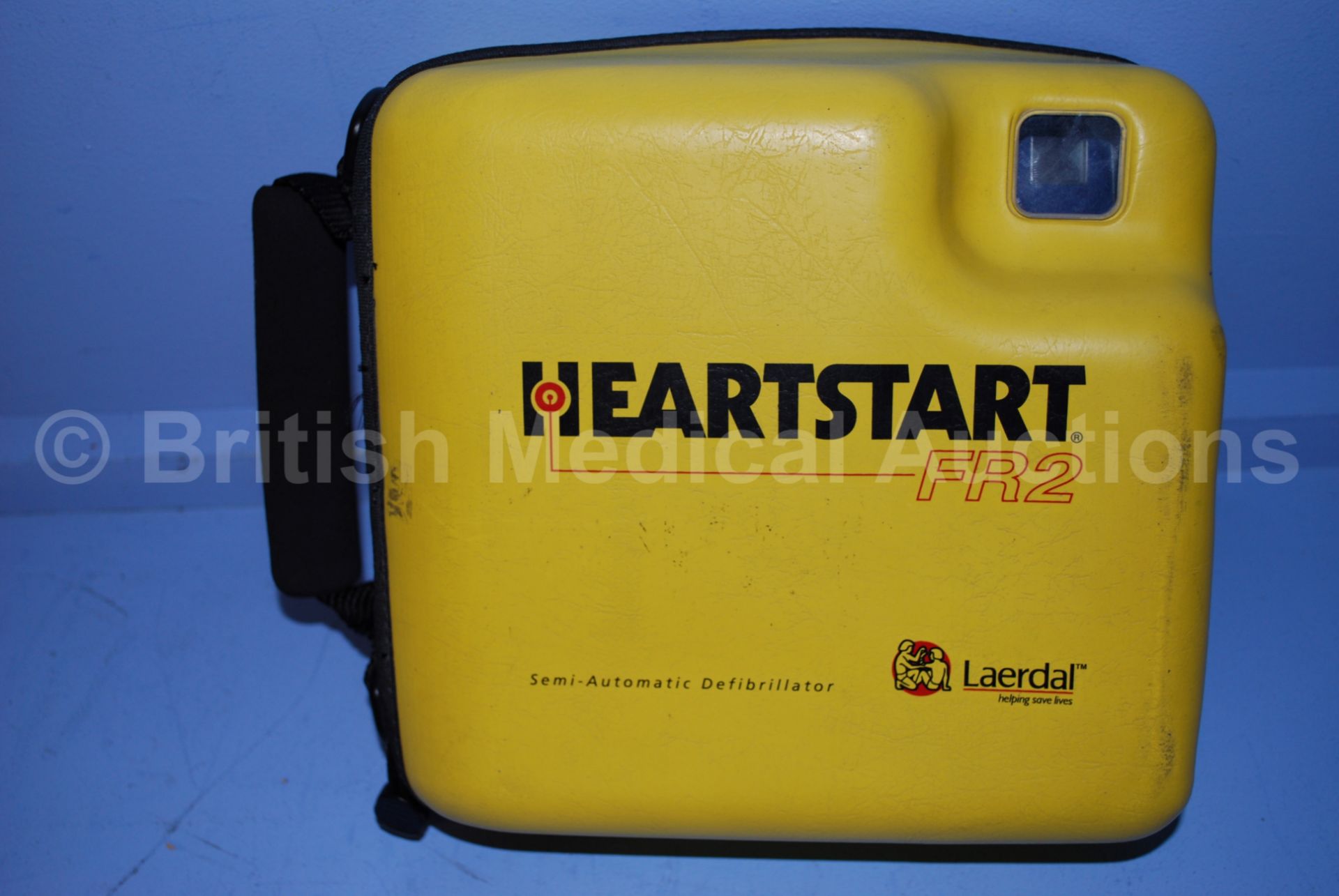 Laerdal Heartstart FR2 Defibrillator in Yellow Cas - Image 4 of 4