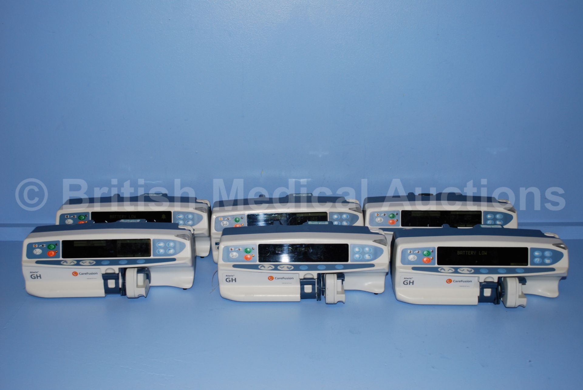 6 x Carefusion Alaris GH Syringe Pumps (All Power - Image 2 of 2