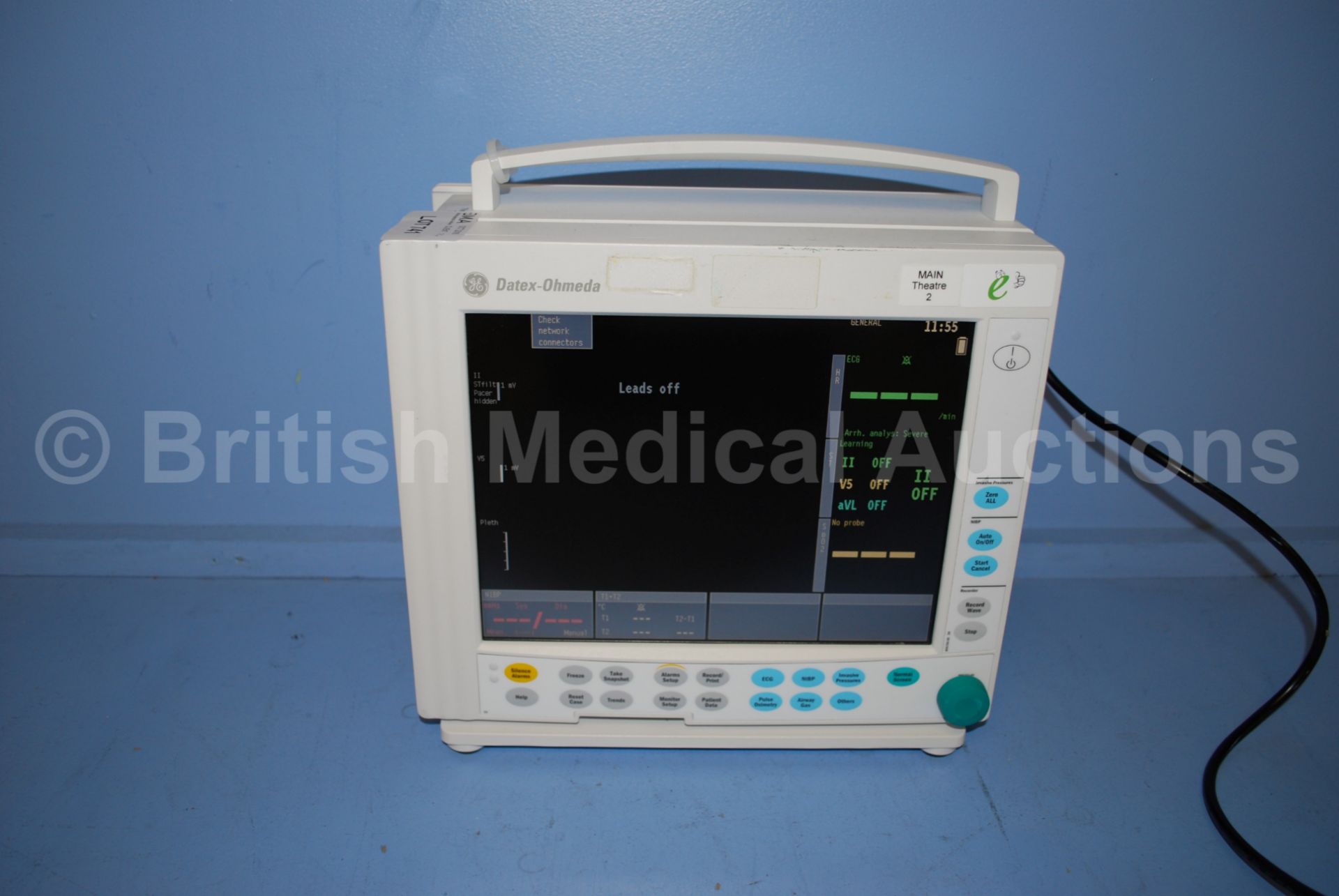 Datex Ohmeda S/5 Compact Anaesthesia Monitor with - Image 2 of 6