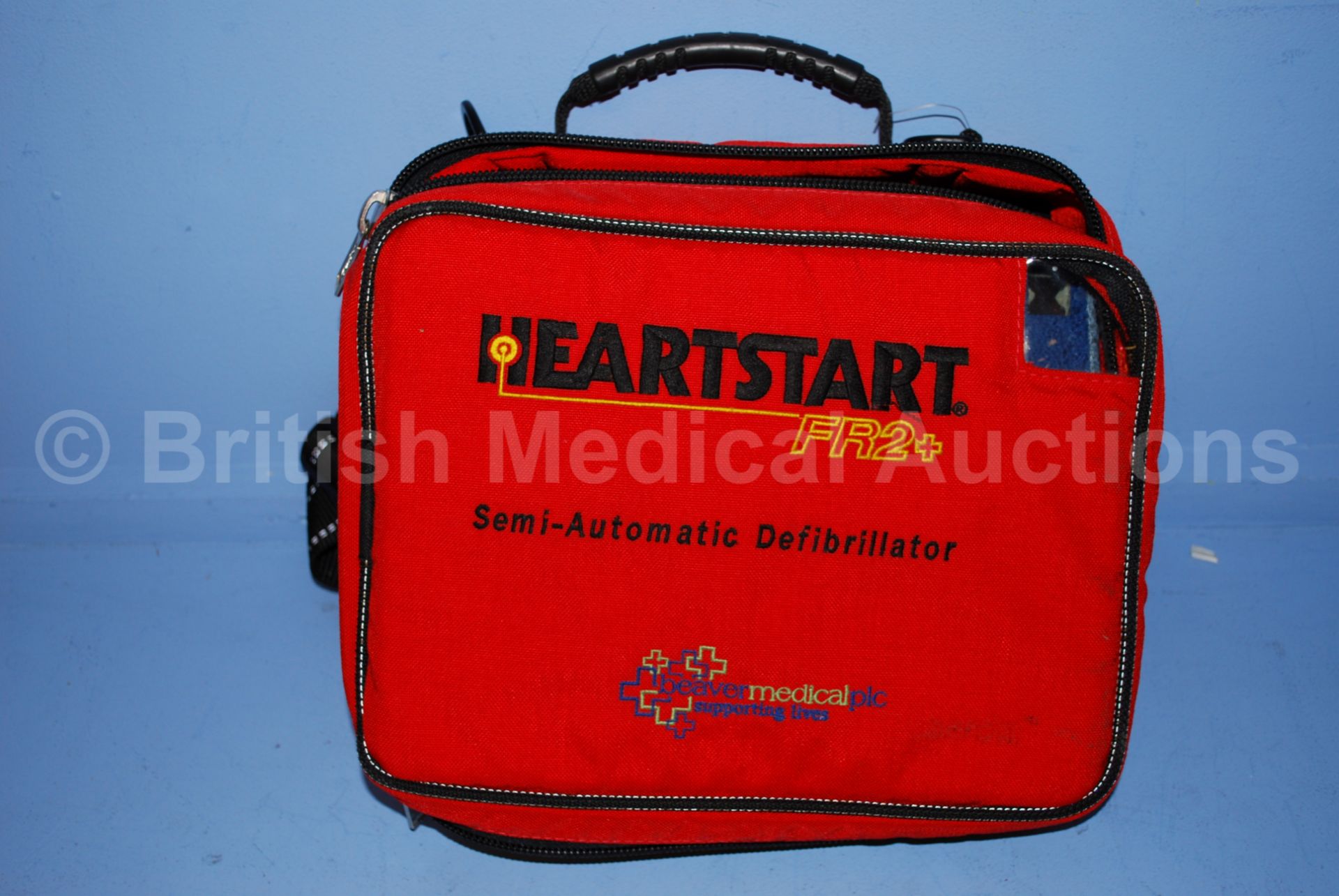 Philips Hearstart FR2+ Defibrillator in Red Case ( - Image 4 of 4