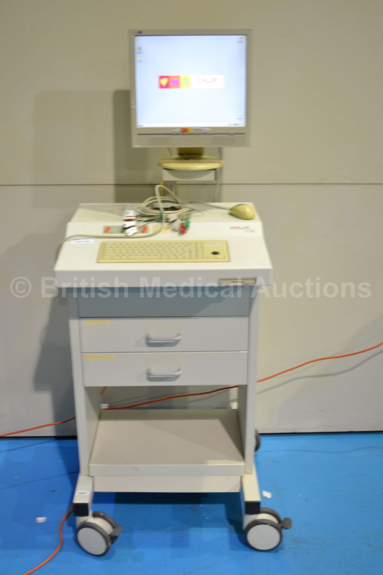 Schiller CS-200 ECG Stress Test System with ECG Ca - Image 2 of 6