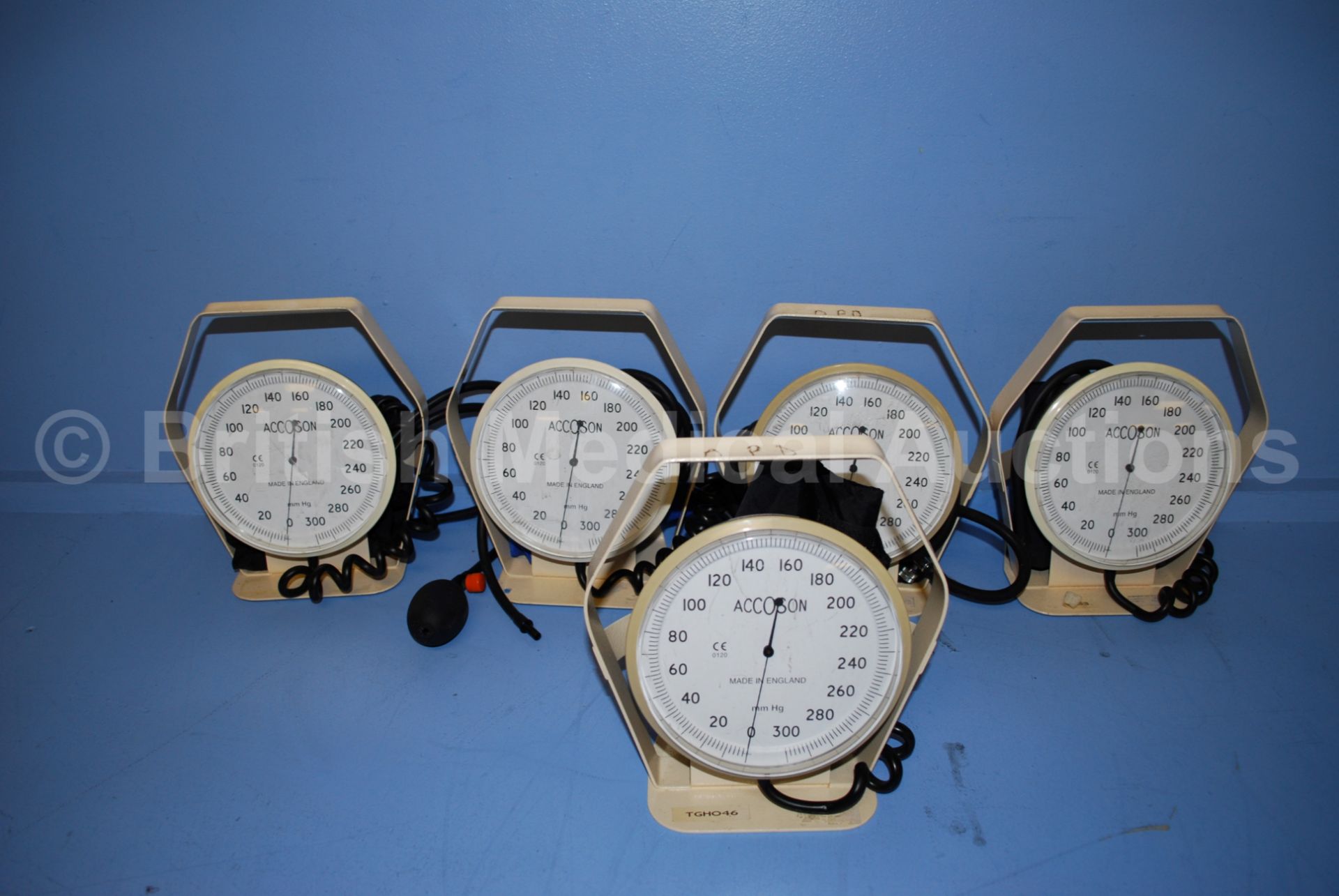 5 x Accoson Blood Pressure Meters with BP Cuffs