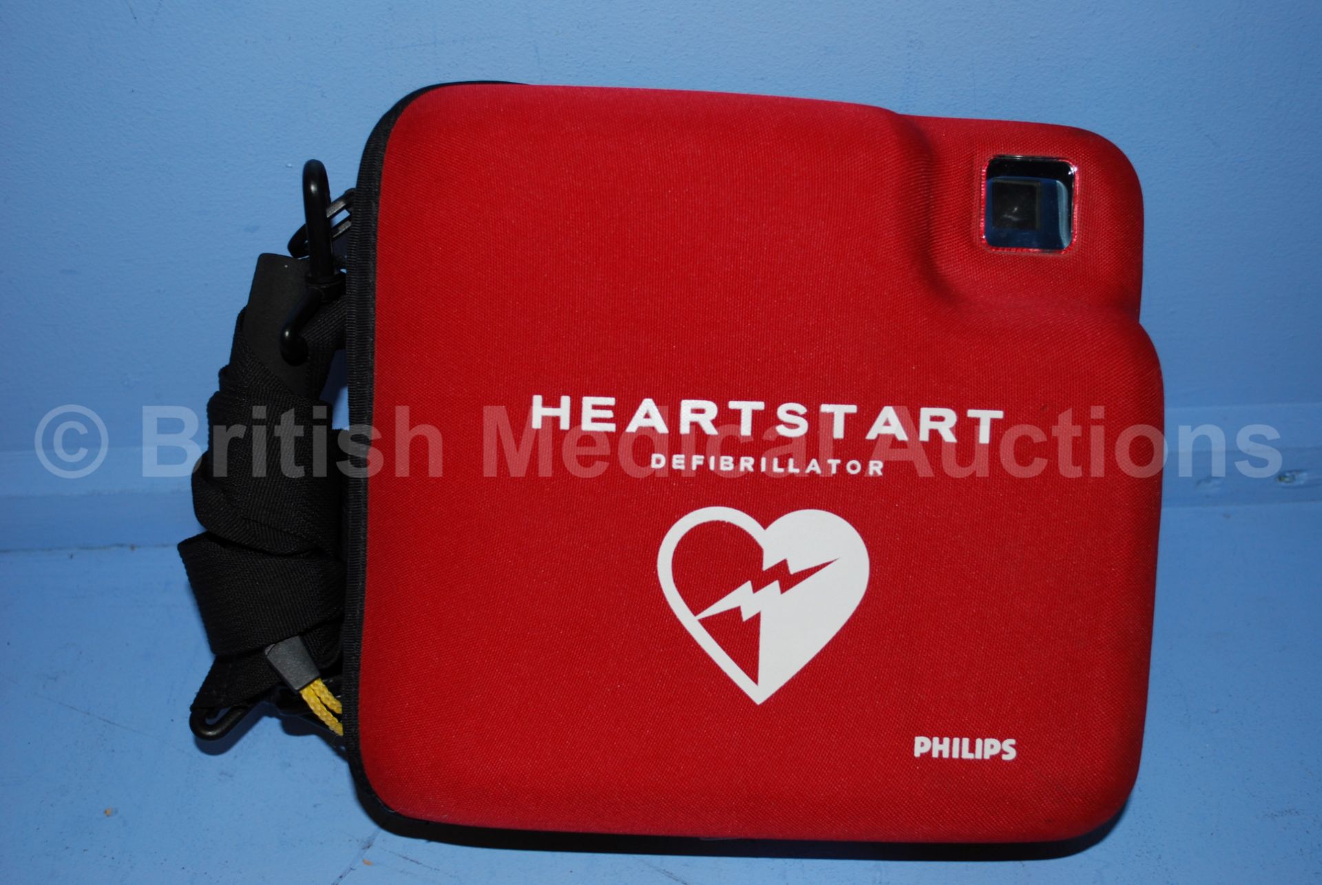 Philips Heartstart FR2+ Defibrillator in Red Case - Image 4 of 4