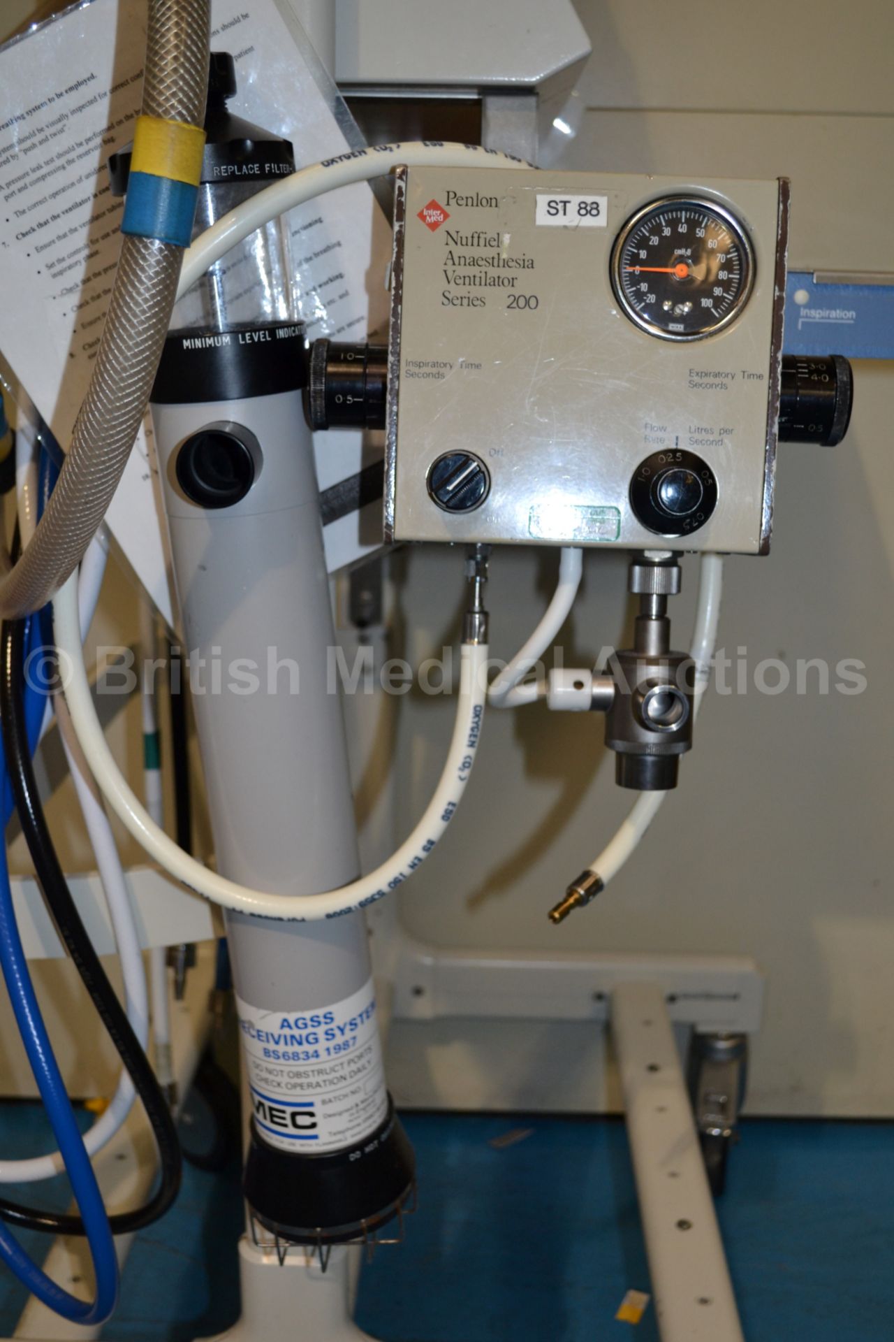Drager SA 2 Anaesthesia System with Penlon Nuffiel - Image 5 of 5