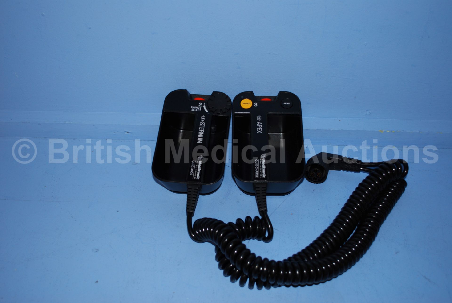 Medtronic Physio-Control Defibrillator Hard Paddle - Image 2 of 2