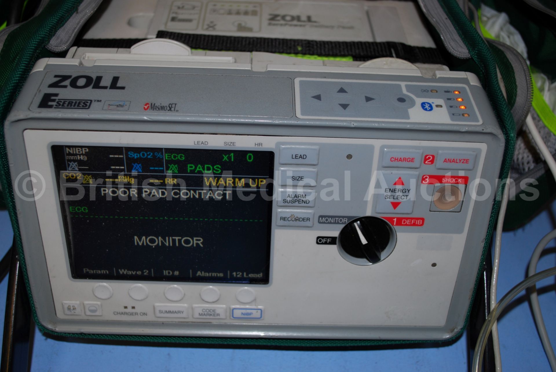 Zoll E Series Defibrillator with Bluetooth, ECG, S - Image 3 of 6