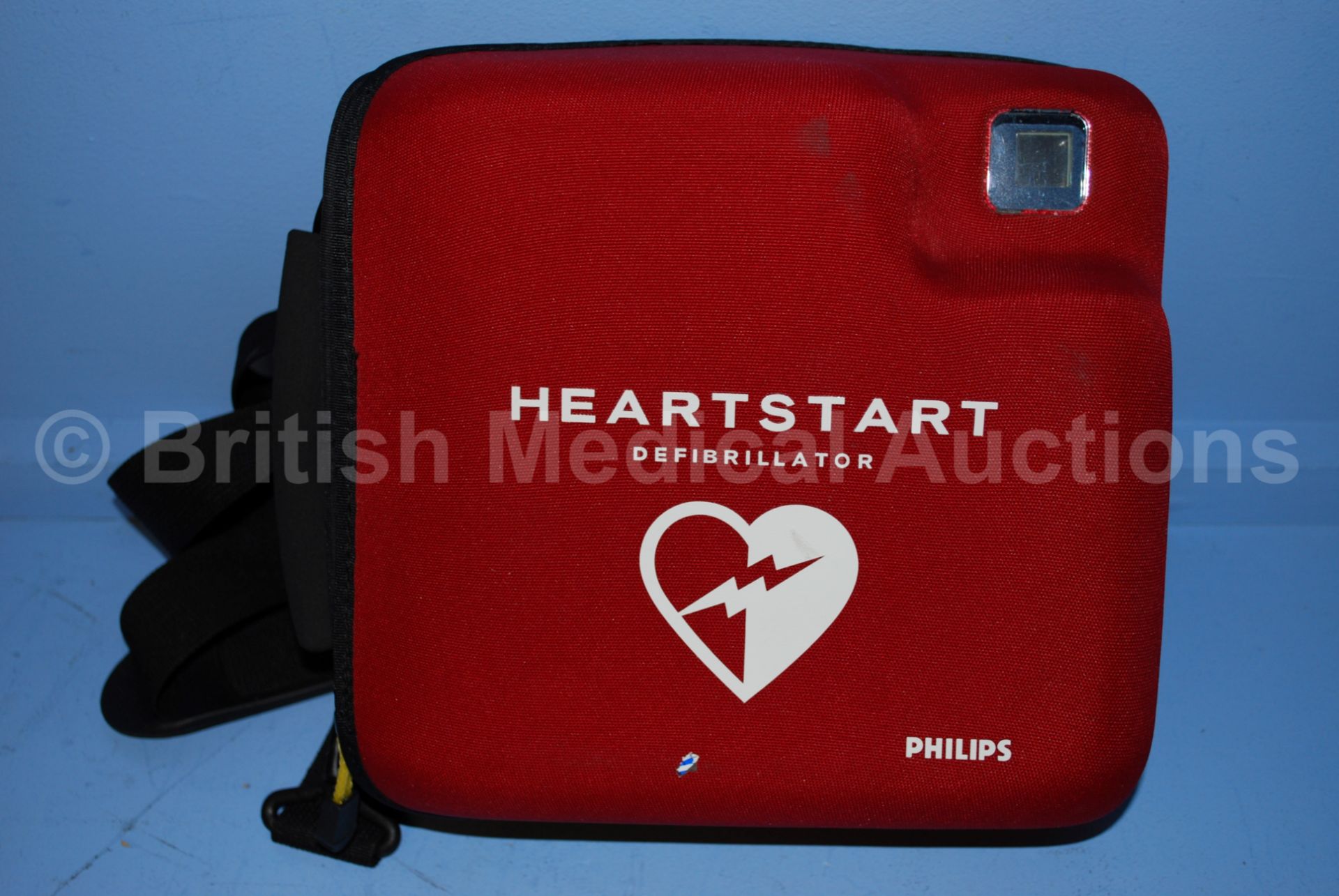 Philips Heartstart FR2+ Defibrillator in Red Case - Image 4 of 4