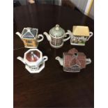 5 National trust teapotsThe Castle Inn, Chiddingt