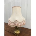 Table lamp and shade