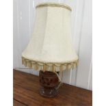 Table lamp and shade