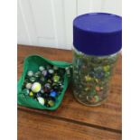 Collection of marbles