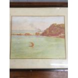 Alfred Coffey watercolour, signed. 13.5 inches by