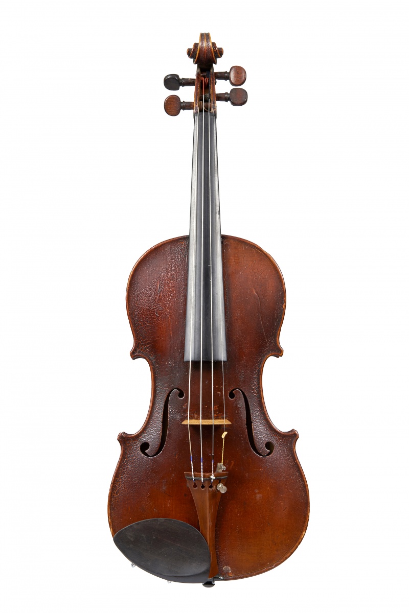 A Violin, attributed to Jan Homolka 1881