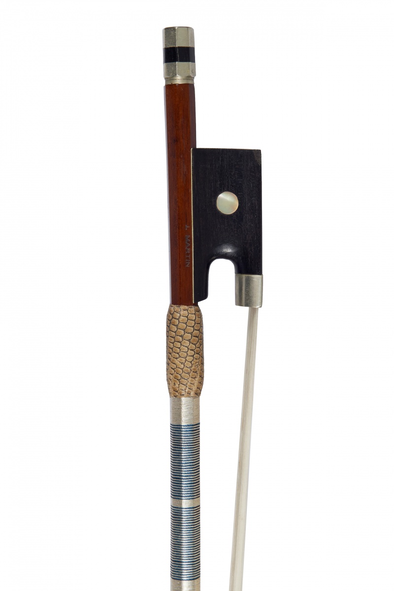 A French Silver-Mounted Violin Bow by J. J. Martin