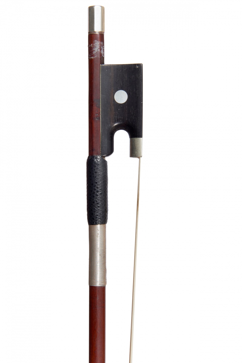 * An English Silver-Mounted Violin Bow by W. E. Hill & Sons