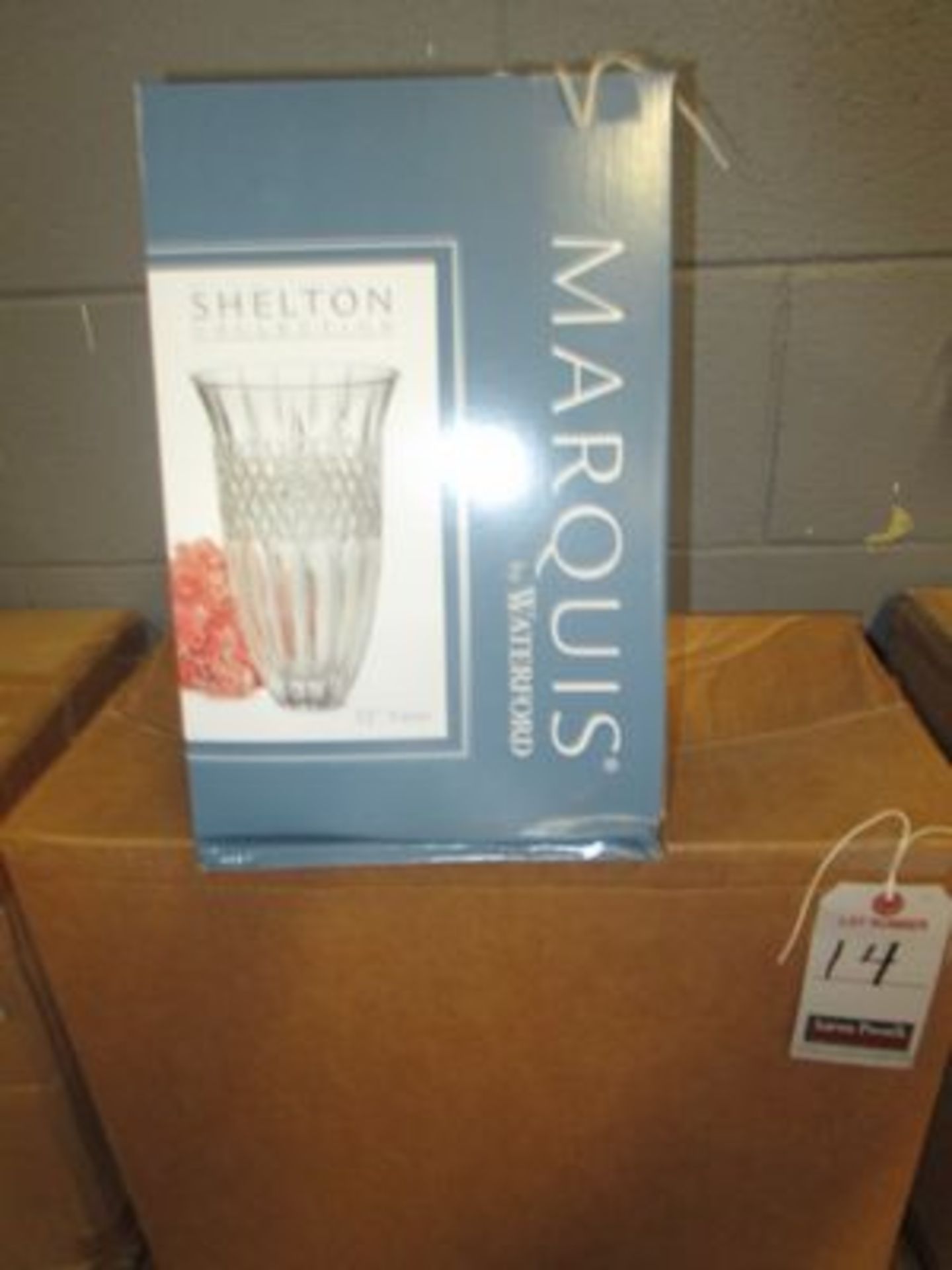 WATERFORD MARQUIS SHELTON 12" VASES