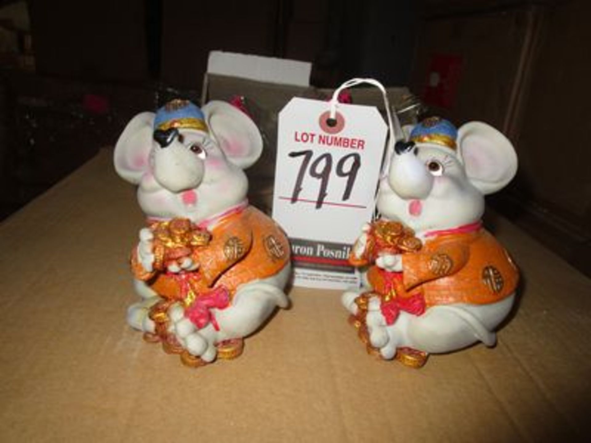 CHINESE MOUSE PIGGY BANKS