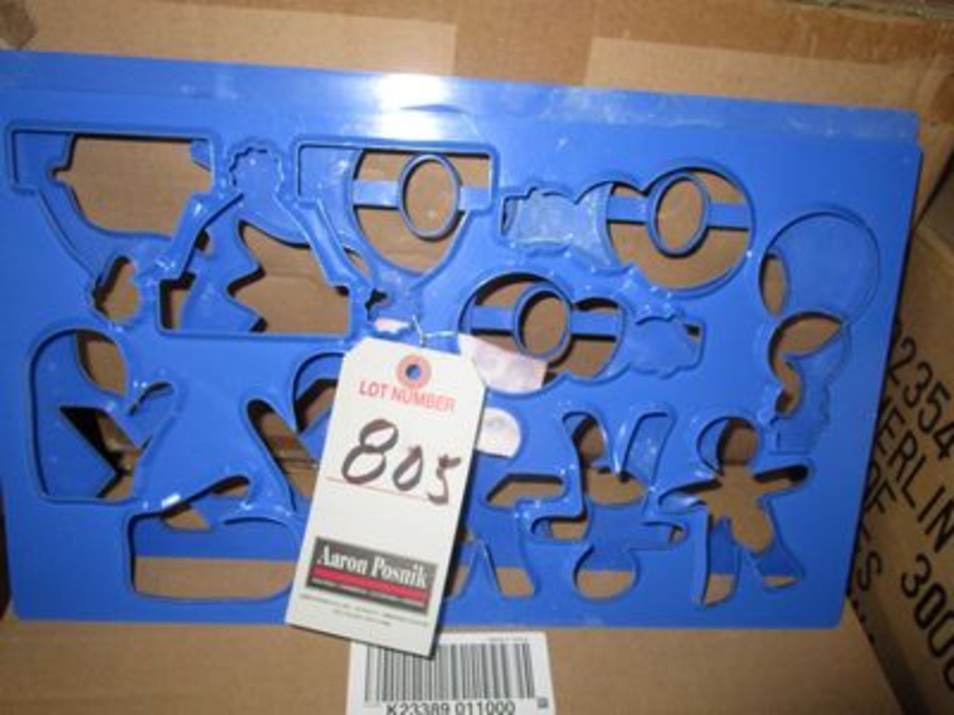 COOKIE CUTTER TRAY SETS, (2 PER SET)