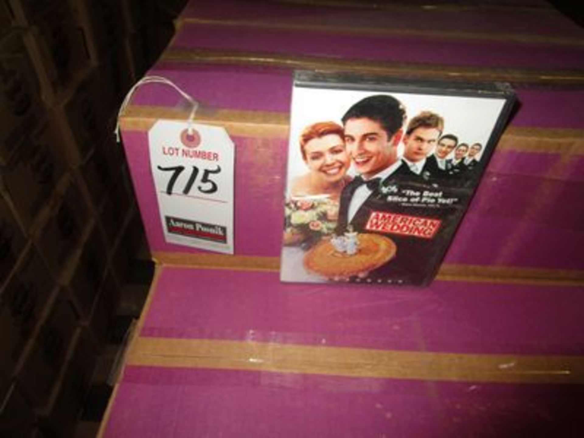 AMERICAN WEDDING DVD'S