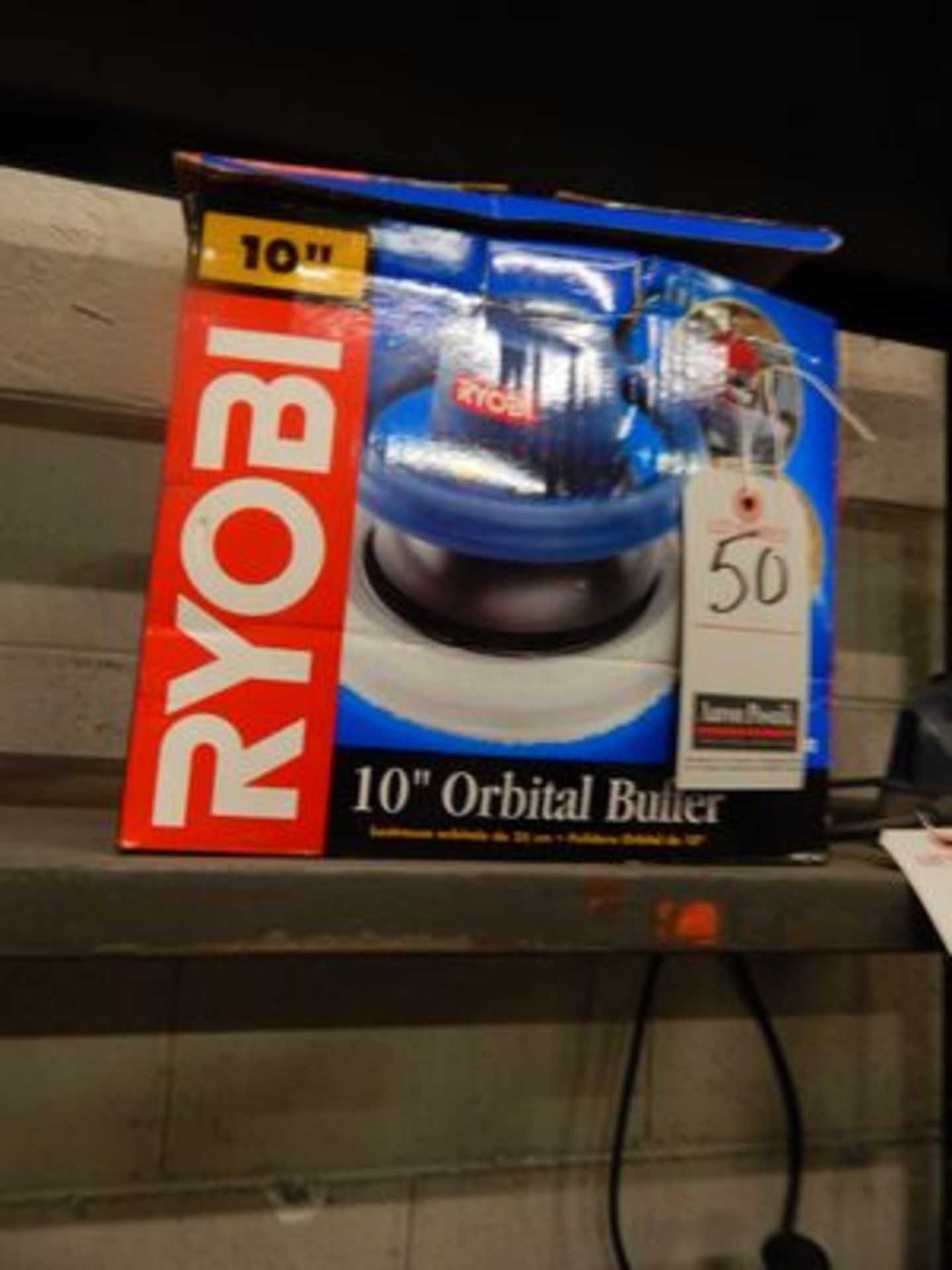 RYOBI 10" ORBITAL BUFFER