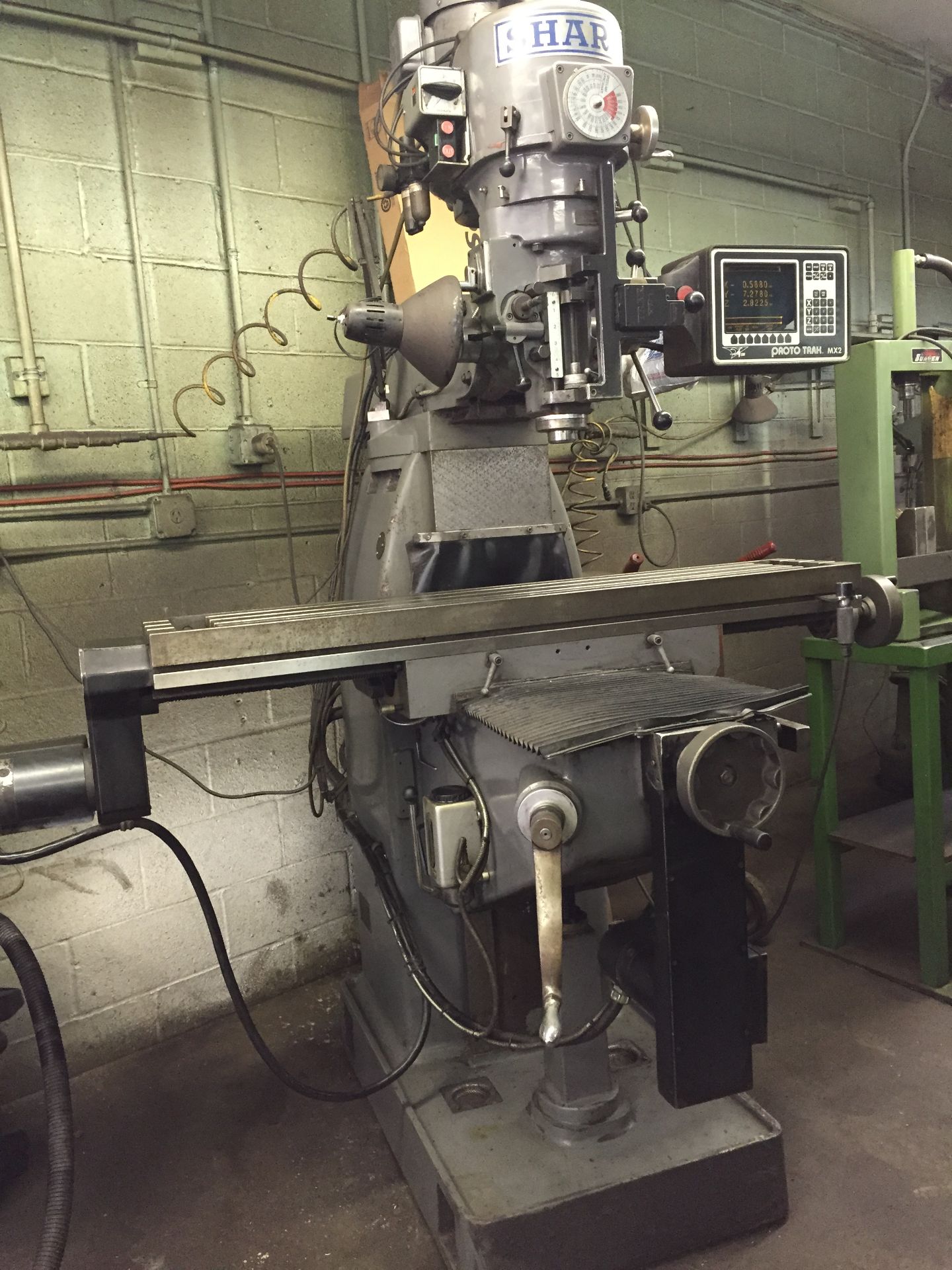 SHARP CNC 2-Axis HMV Milling Machine w/ YUASA SUDX Indexing Head