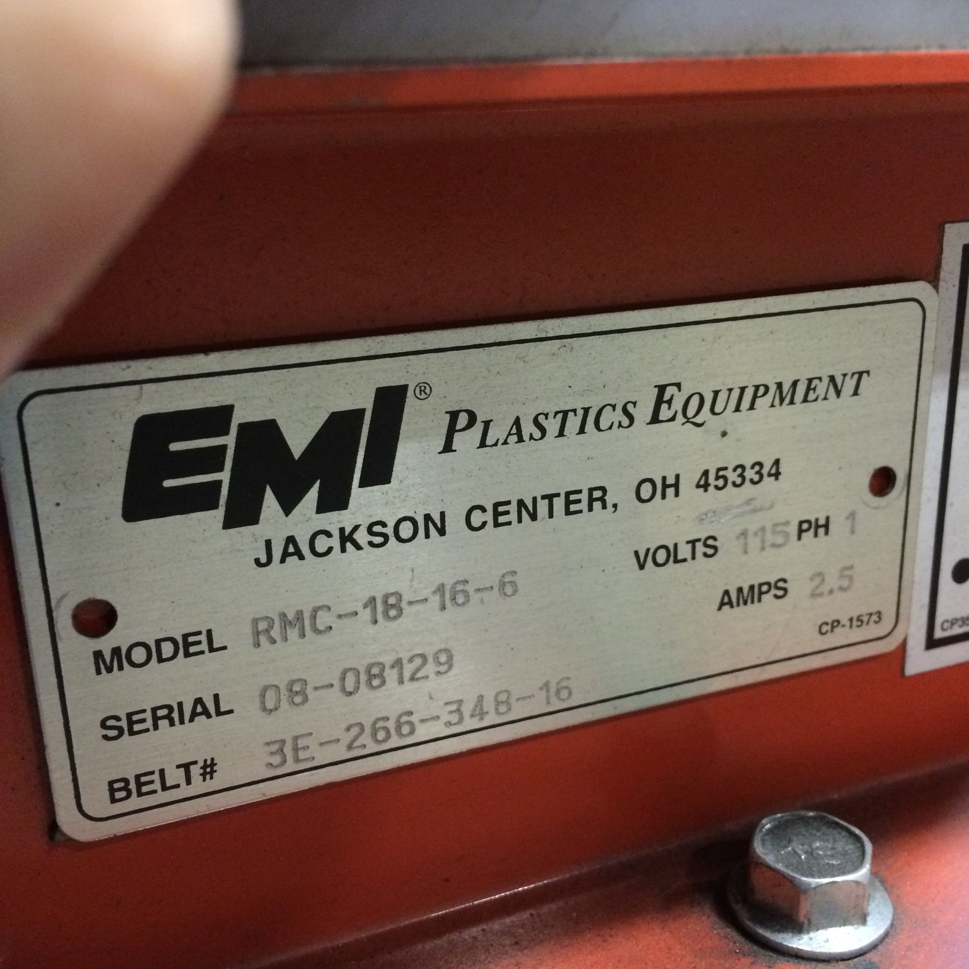 16 ft. EMI Steel-Mesh Belt Portable Conveyor | Model: RMC-18-16-6 - Image 5 of 5