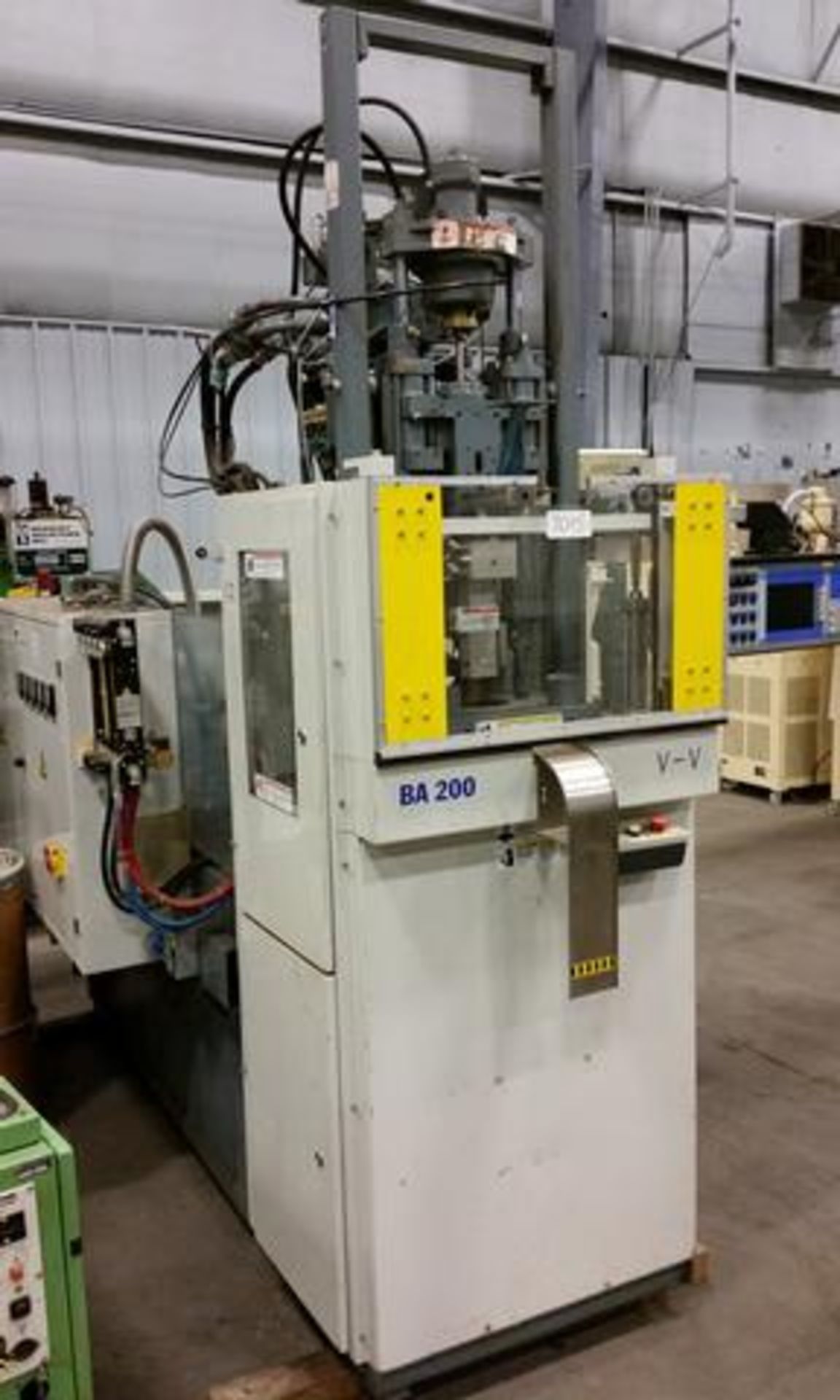 22 Ton, 0.29 oz. BATTENFELD Vertical/Vertical Injection Molding Machine | Model: BA200/50 VV - Image 3 of 5