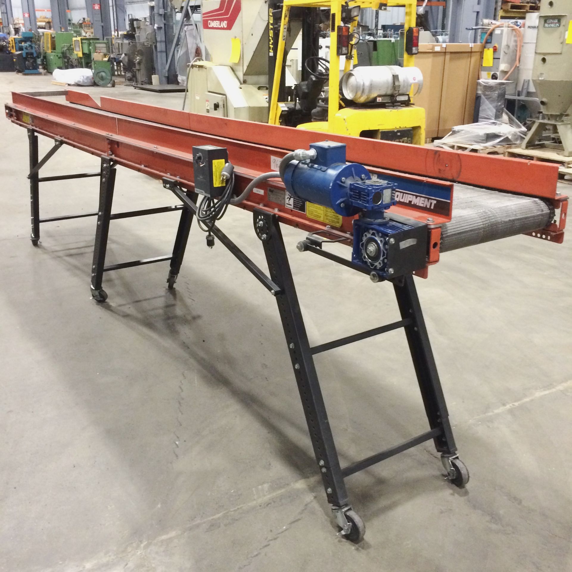 16 ft. EMI Steel-Mesh Belt Portable Conveyor | Model: RMC-18-16-6