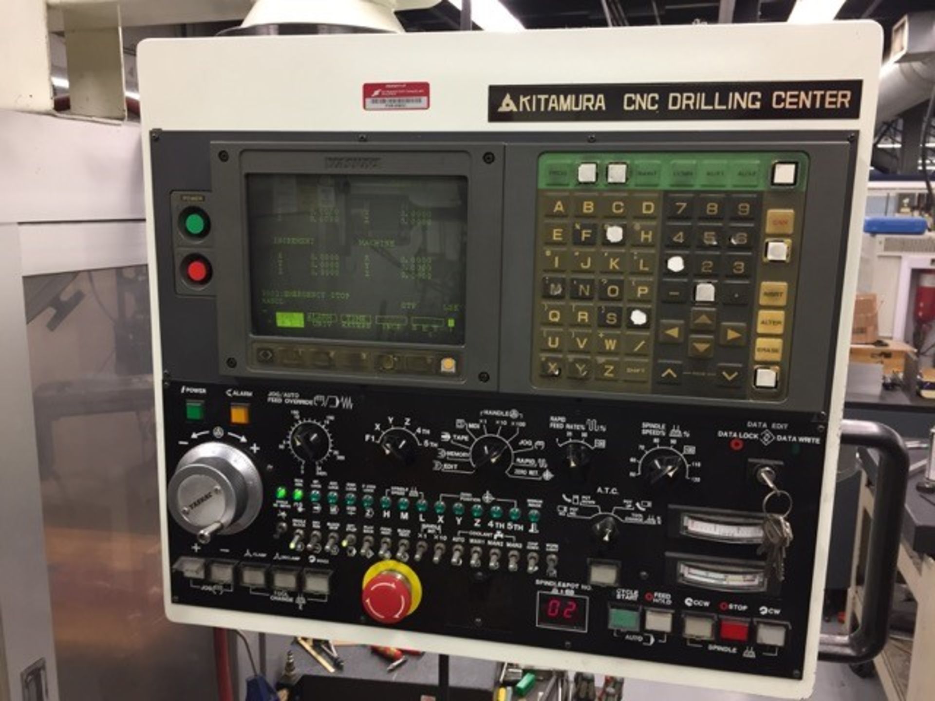 KITAMURA CNC Drilling Center w/ Tool Changer | Model: Mycenter-1 - Image 2 of 3