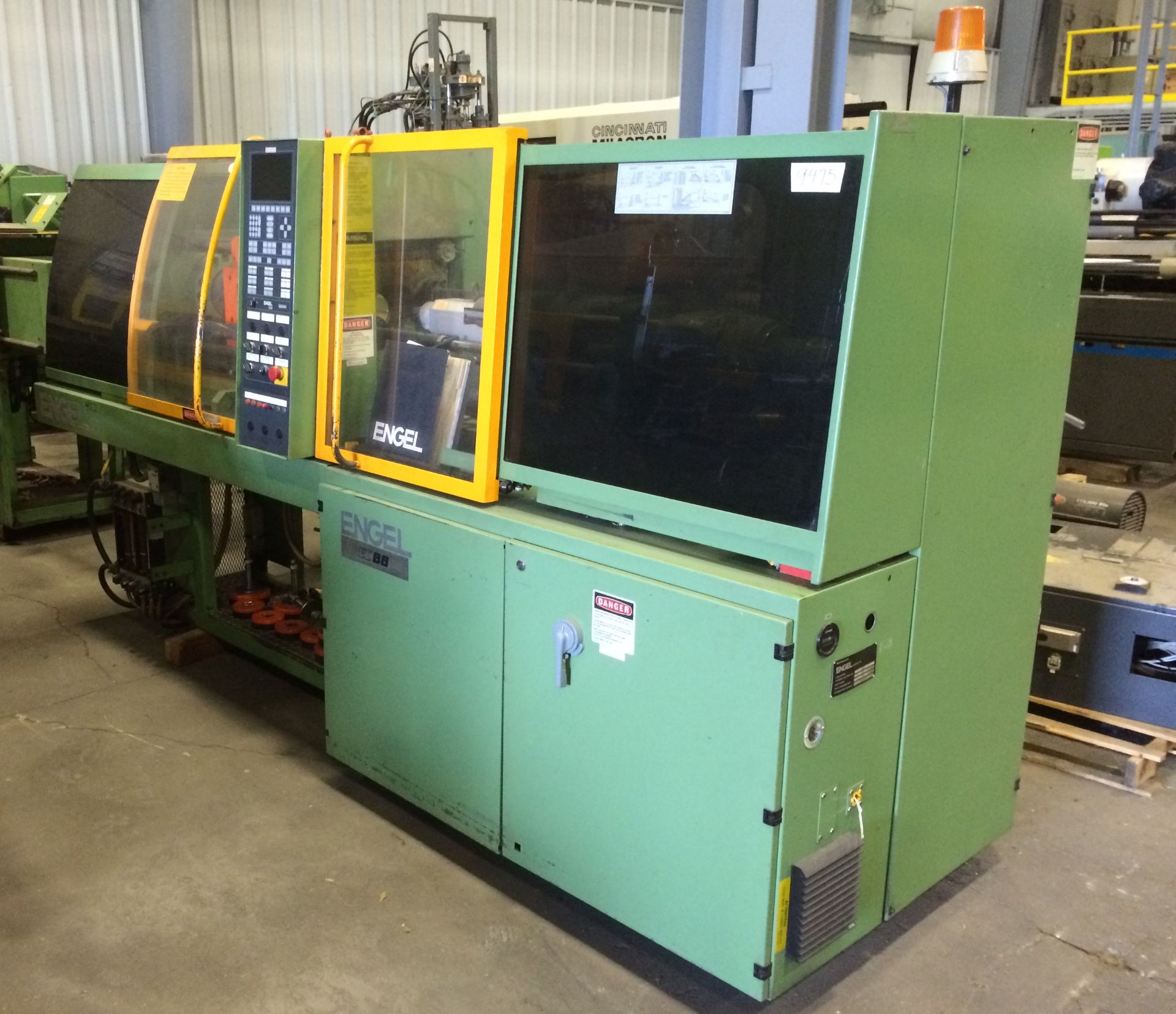 55 Ton, 2.2 oz. ENGEL Injection Molding Machine | Model: ES200/55