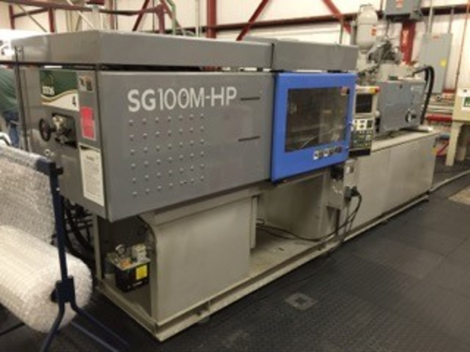 100 Ton, 2.23 oz. SUMITOMO Injection Molding Machine | Model: SG100M-HP | Year: 2000