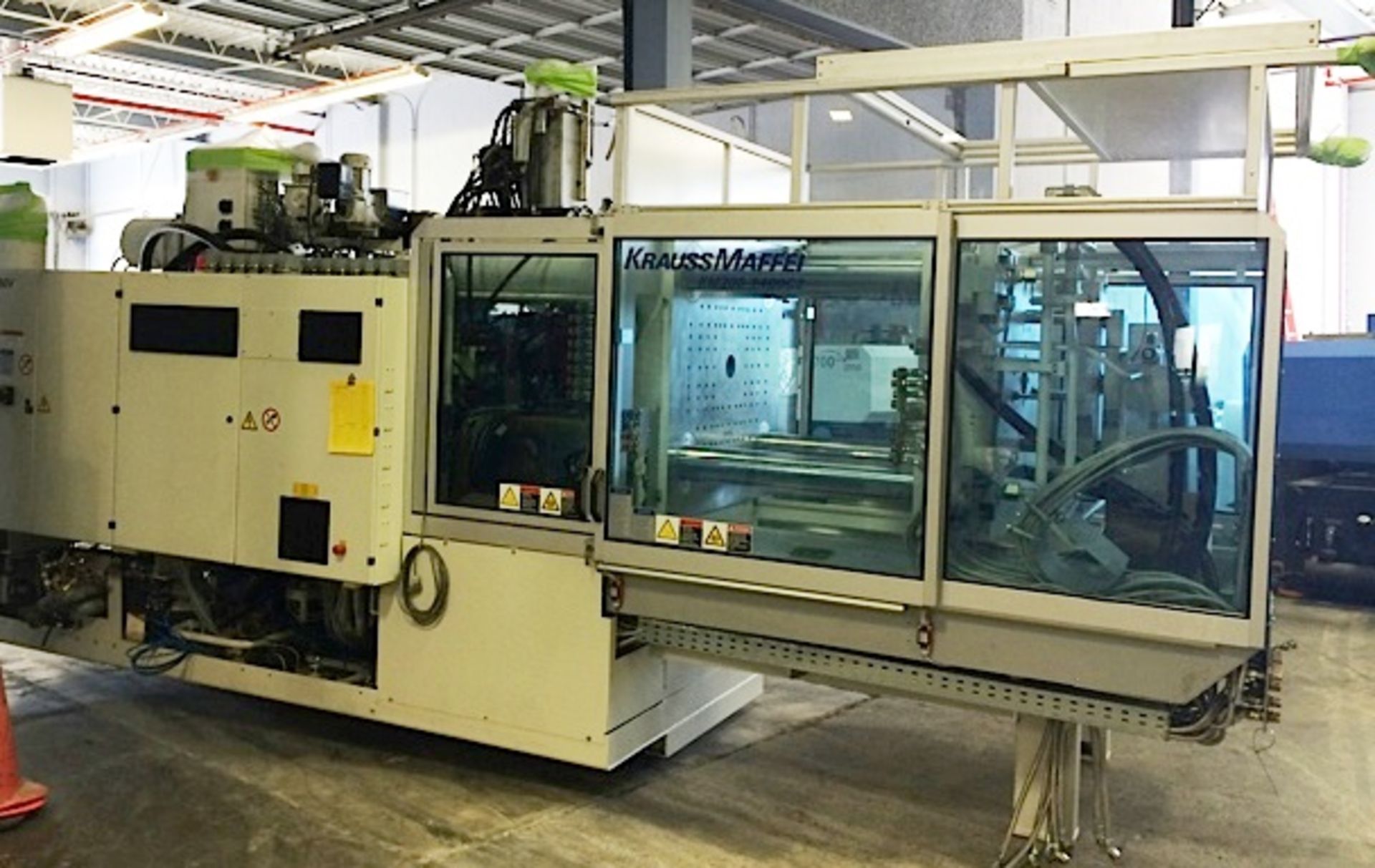 330 Ton, 9.87 oz KRAUSS MAFFEI Compounding Machine w/ Twin Screw Extruder | Model: KM300/1400 C2 IMC - Image 4 of 7