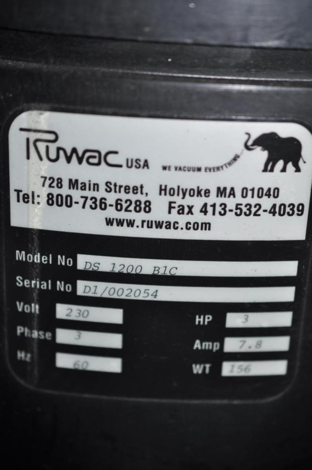 Ruwac Vacuum - Image 3 of 4