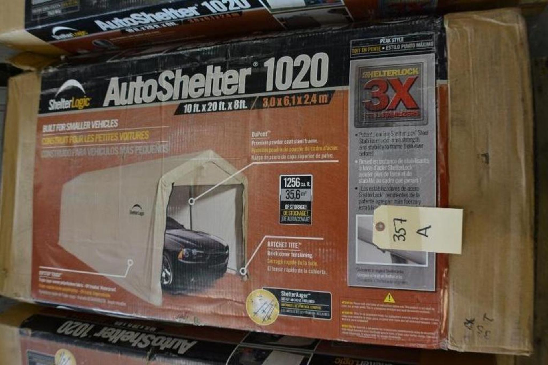 Auto Shelter 10ft x 20ft x 8ft by Shelter Logic - Image 2 of 3