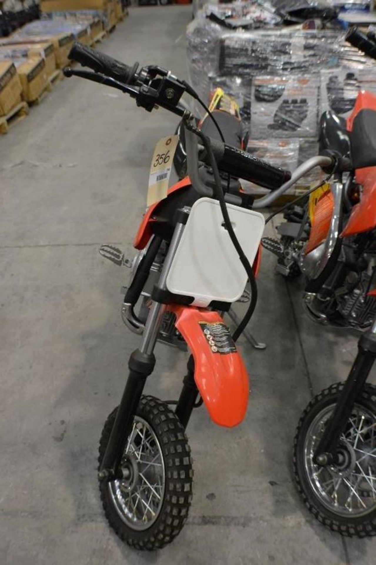 Dirt Bike 70cc 4 Stroke Red/Black Color. Key is missing. This unit is for EXPORT ONLY. Buyers acknow